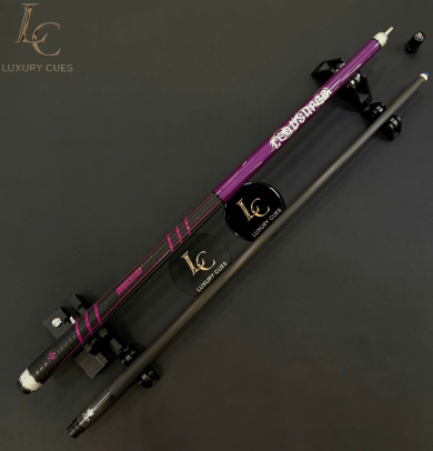 Gậy Bida Lỗ Leadsuper Dragon Tím –Ngọn Full Carbon Chính Hãng