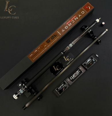 CƠ BIDA LỖ CUETEC CYNERGY INLAY SERIES – HADES TAY CẦM DA | CƠ BIDA LỖ CHÍNH HÃNG 