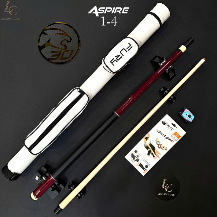 Gậy bida lỗ Predator Aspire 1-4 – Gỗ Purple Heart Chính Hãng Cao Cấp