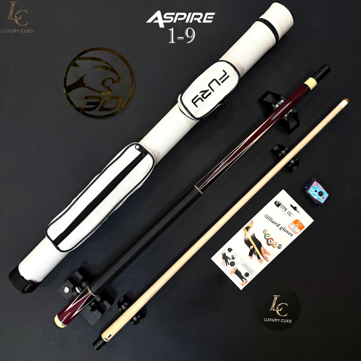 Gậy bida lỗ Predator Aspire 1-9 Chính Hãng Gỗ Purple Heart