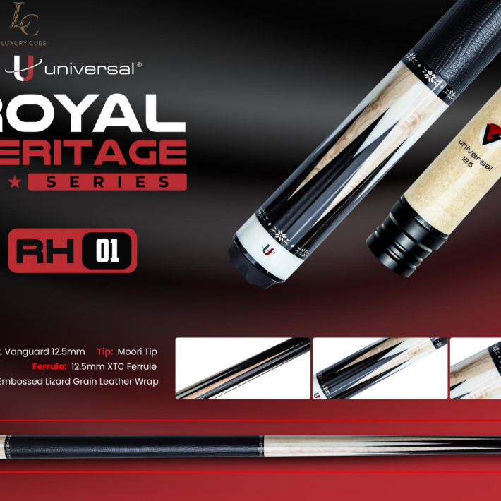 Universal Royal Heritage RH-01 | Cơ Bida Lỗ Chính Hãng
