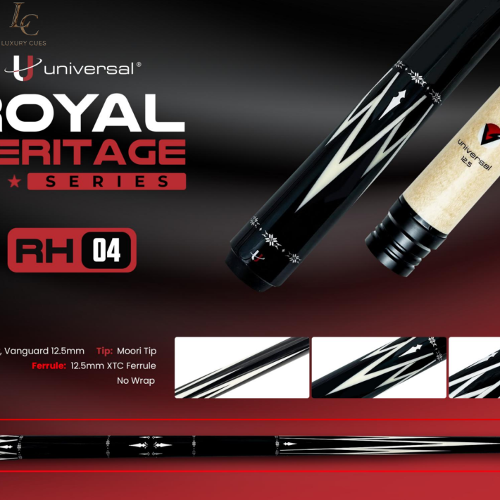 Universal Royal Heritage RH-04| Cơ Bida Lỗ Chính Hãng