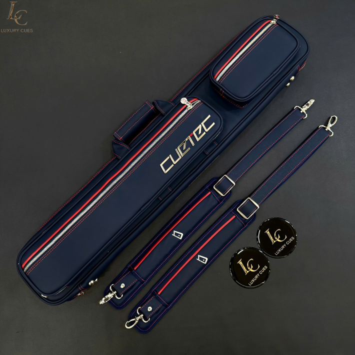 BAO CƠ CUETEC PRO LINE MÀU XANH NAVY 4X8 SOFT CASE (4 CHUÔI + 8 NGỌN)