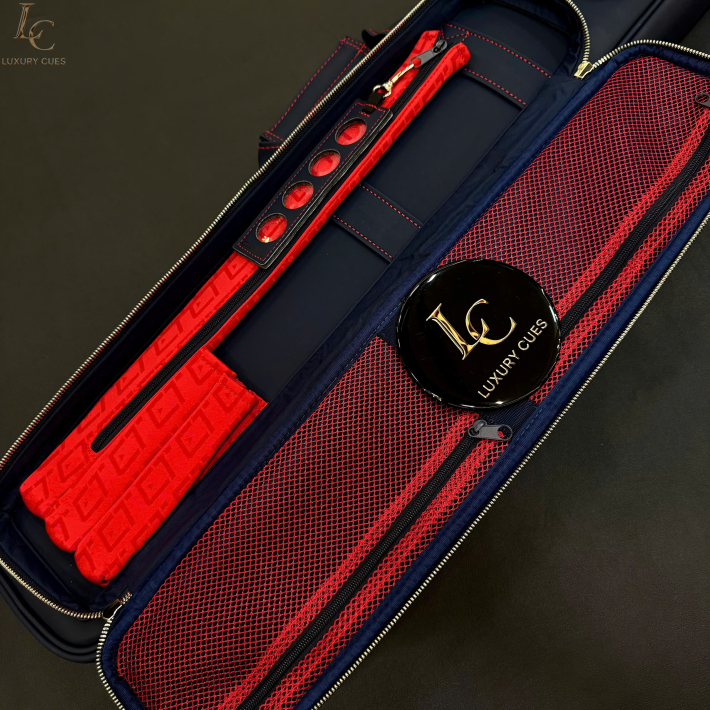 BAO CƠ CUETEC PRO LINE MÀU XANH NAVY 4X8 SOFT CASE (4 CHUÔI + 8 NGỌN)