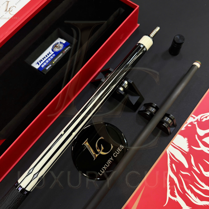 Gậy Bida Lỗ Tarik Light Shadow II-Ngọn Full Carbon Cassadin Cao Cấp