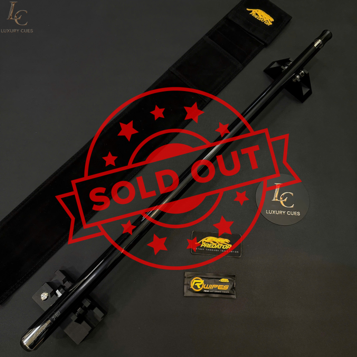 Chuôi Predator P3 Black da Luxe tay trơn