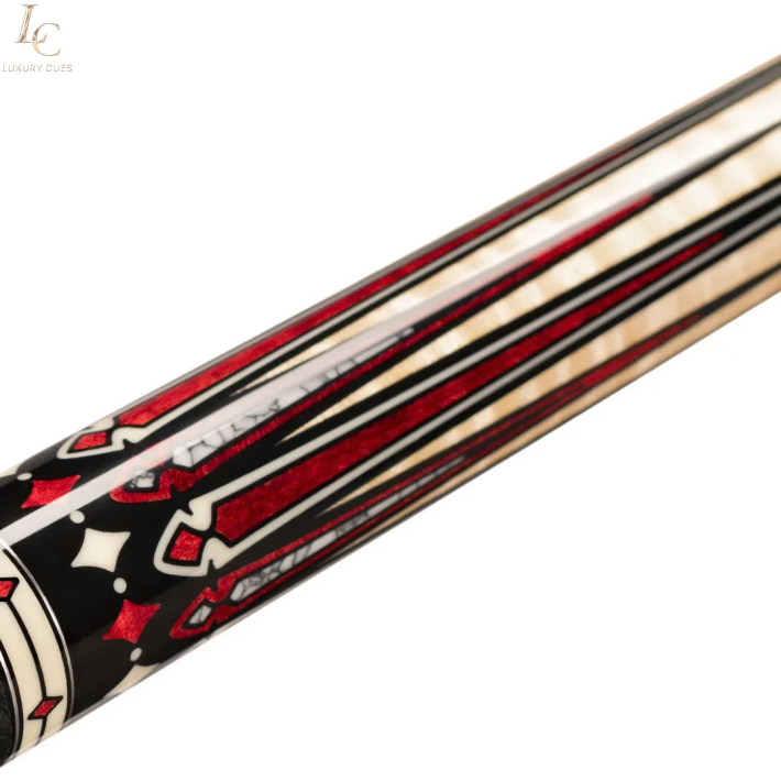 Chuôi Predator Ikon4 3 gỗ Burgundy Curly Maple / gỗ White Turquoise 