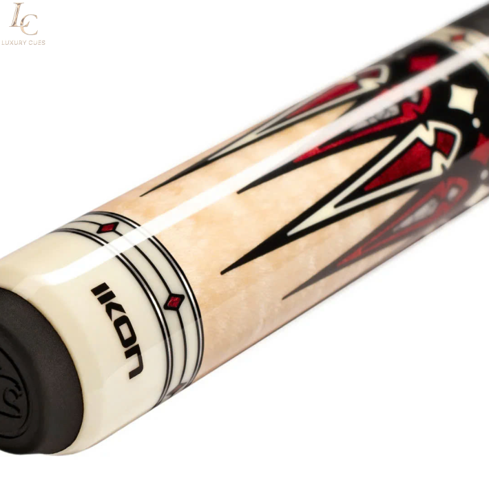 Chuôi Predator Ikon4 3 gỗ Burgundy Curly Maple / gỗ White Turquoise 