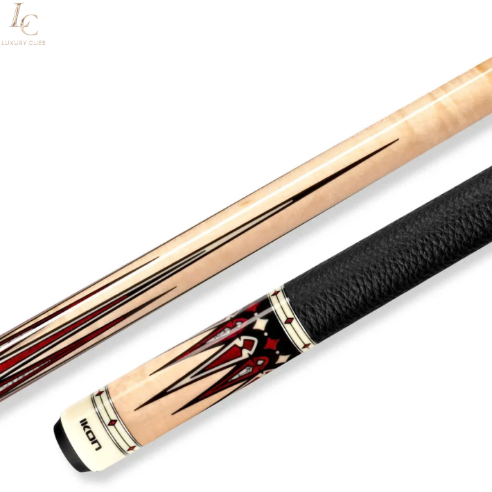 Chuôi Predator Ikon4 3 gỗ Burgundy Curly Maple / gỗ White Turquoise 
