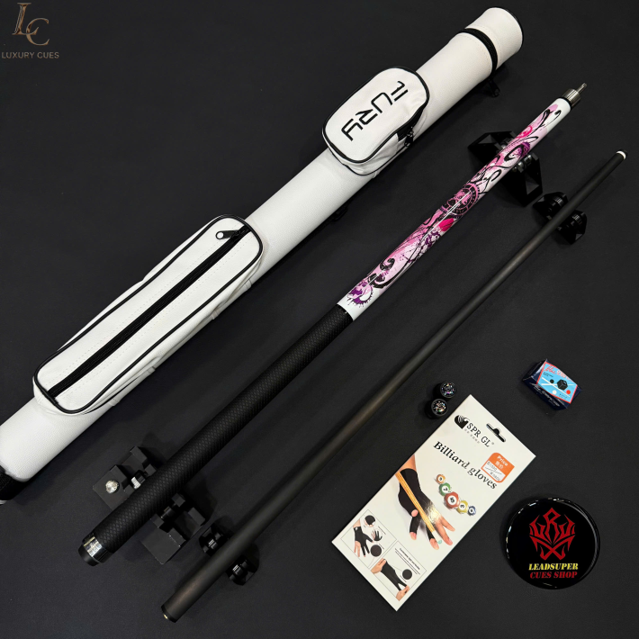 Gậy Bida Lỗ Leadsuper QR-02 –Ngọn Full Carbon Chính Hãng Cao Cấp