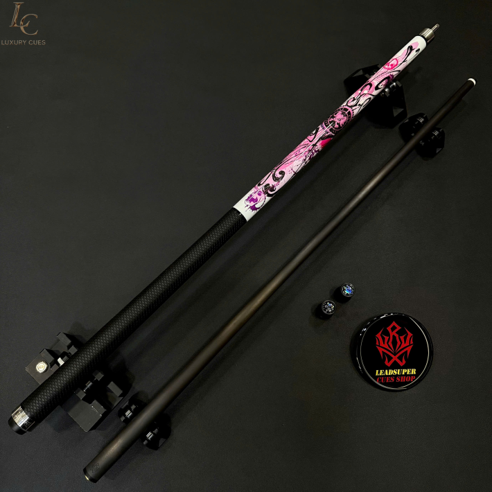 Gậy Bida Lỗ Leadsuper QR-02 –Ngọn Full Carbon Chính Hãng Cao Cấp