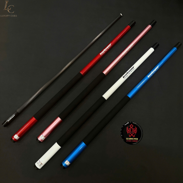 Gậy Bida Lỗ Leadsuper V1 Đỏ –Ngọn Full Carbon Chính Hãng Cao Cấp