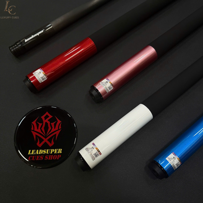 Gậy Bida Lỗ Leadsuper V1 Đỏ –Ngọn Full Carbon Chính Hãng Cao Cấp