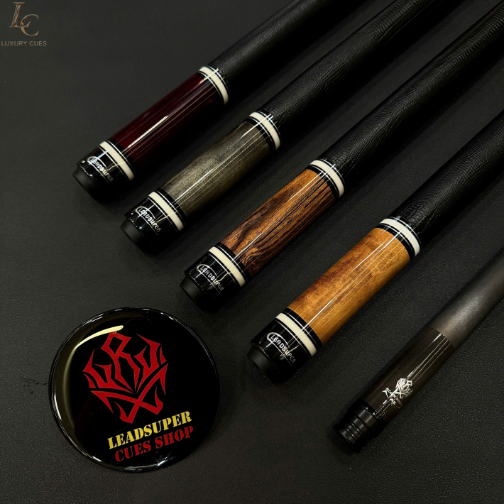 Gậy Bida Lỗ Leadsuper WOOD-BM –Ngọn Full Carbon Chính Hãng