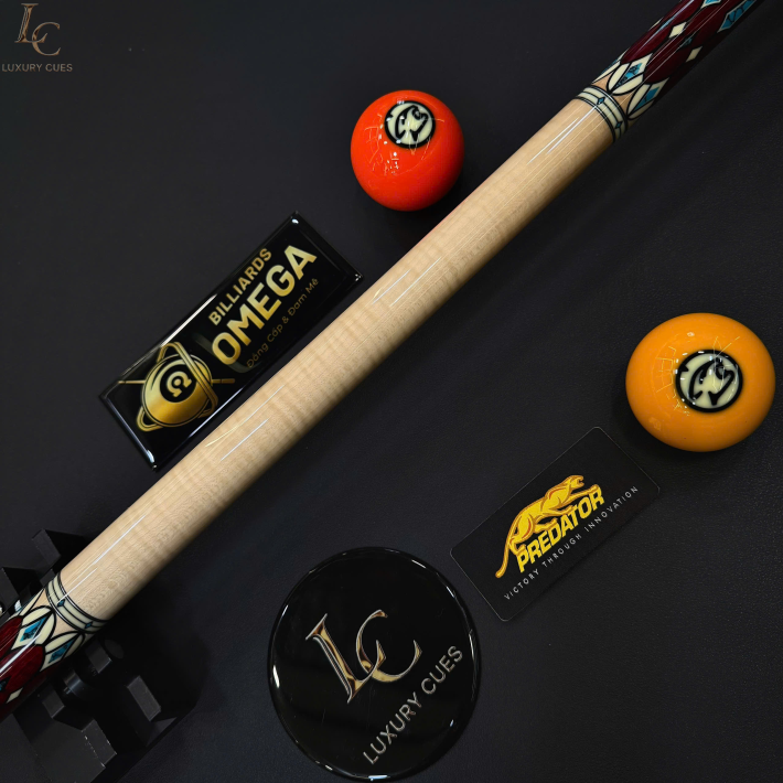 Chuôi Predator Ikon4-2 gỗ Coffee Curly Maple / gỗ Turquoise