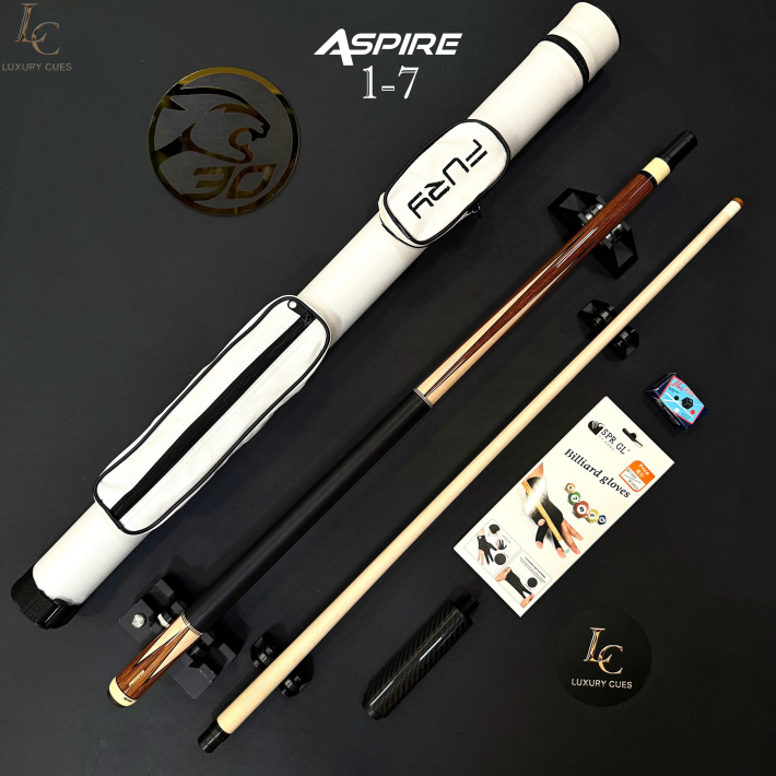 Gậy bida lỗ Predator Aspire 1-7 – Gỗ Acid Chính Hãng Cao Cấp