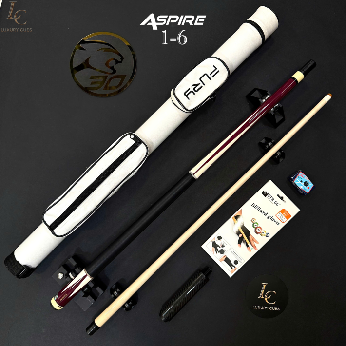 Gậy bida lỗ Predator Aspire 1-6 – Gỗ Purple Heart Chính Hãng Cao Cấp
