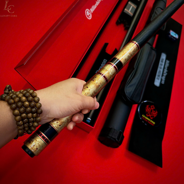 Gậy Bida Lỗ Dragon Legend BM  –Ngọn Full Carbon Chính Hãng Cao Cấp