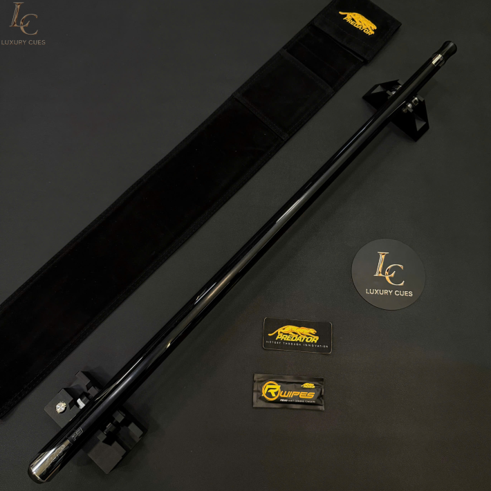 Chuôi Predator P3 Black da Luxe tay trơn