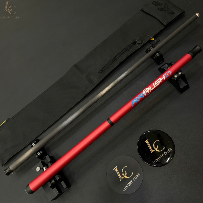 Gậy Predator Black Revo Air Rush Tay Cầm Trơn Đỏ Mờ