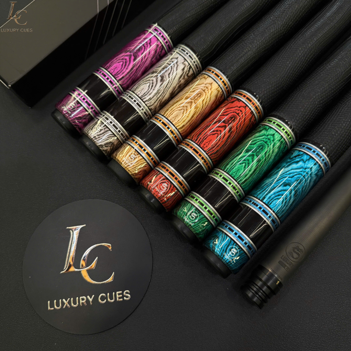 Gậy Bida Lỗ Dragon Luxury Pink  –Ngọn Full Carbon Chính Hãng Cao Cấp