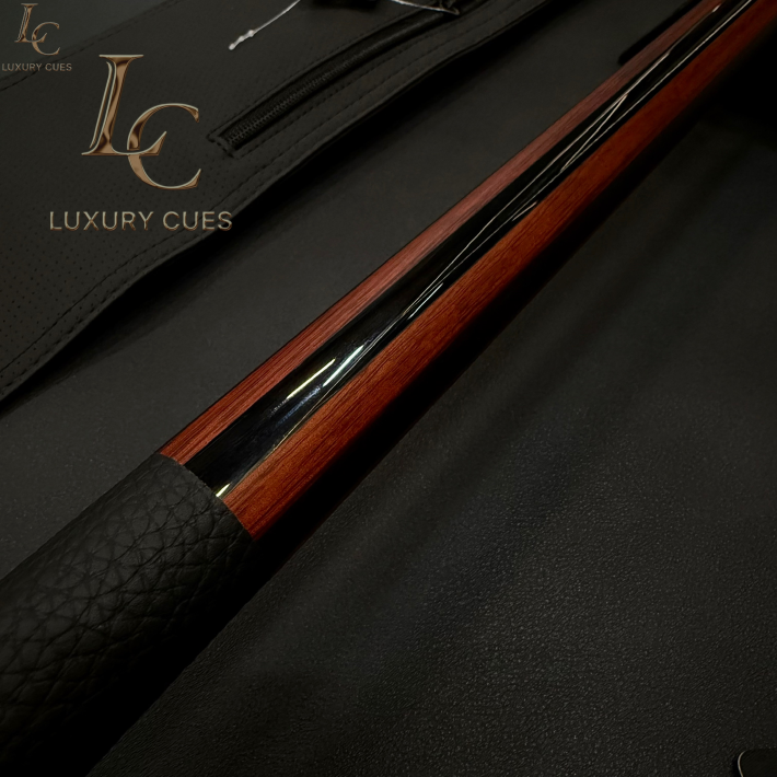 Chuôi Predator P3 Revo Red Tiger Cue Matte Black & Rengas Stripes