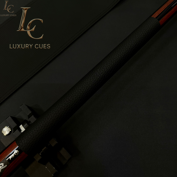 Chuôi Predator P3 Revo Red Tiger Cue Matte Black & Rengas Stripes