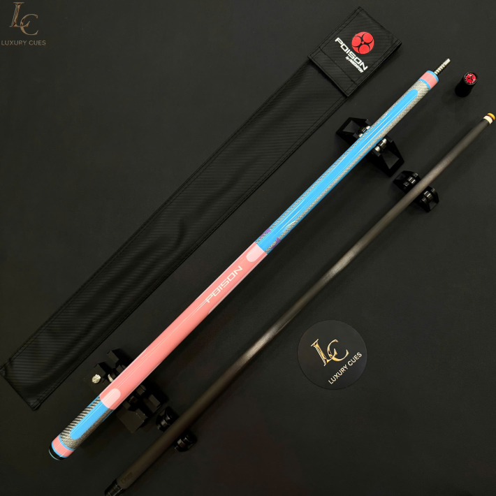 Poison Candy-07 Ngọn Full Carbon | Cơ Bida Lỗ Chính Hãng