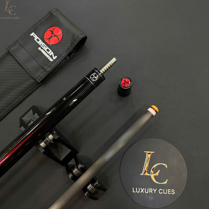 Poison M-09 Ngọn Full Carbon | Cơ Bida Lỗ Chính Hãng