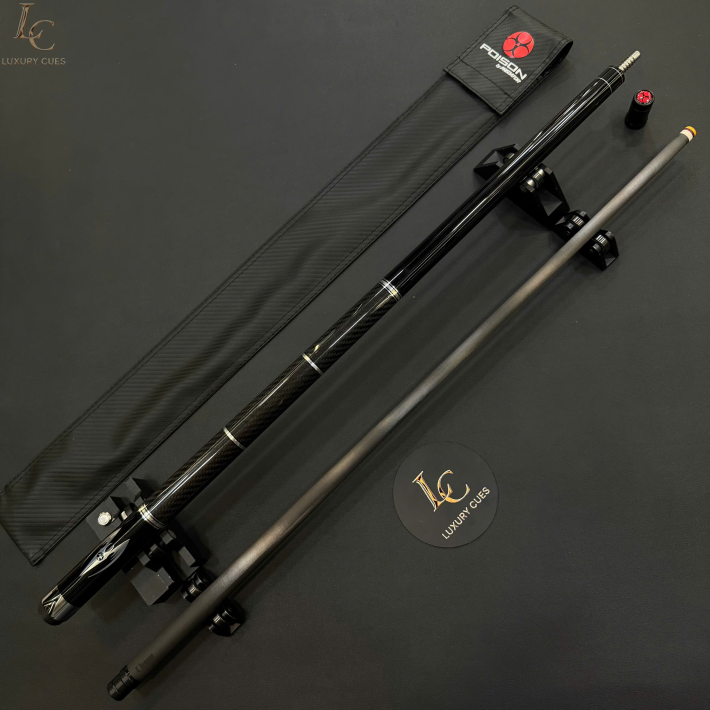 Poison M-14 Ngọn Full Carbon | Cơ Bida Lỗ Chính Hãng