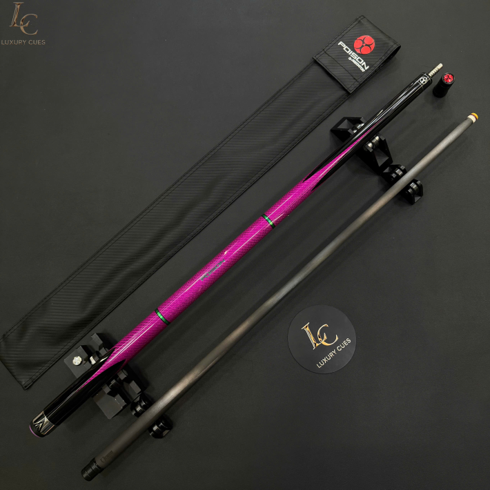 Poison M-13 Ngọn Full Carbon | Cơ Bida Lỗ Chính Hãng