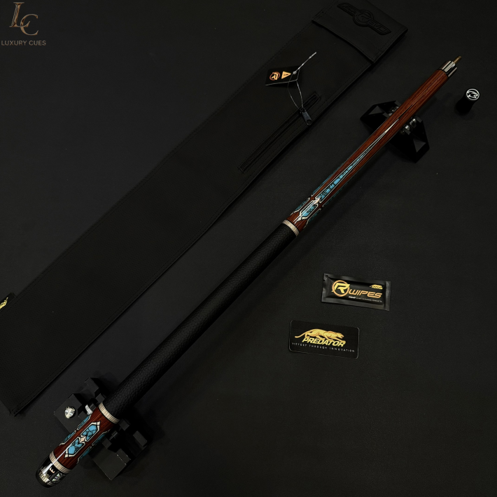 Chuôi Predator Throne 3-5 - Lam ngọc với gỗ Cocobolo và Micarta