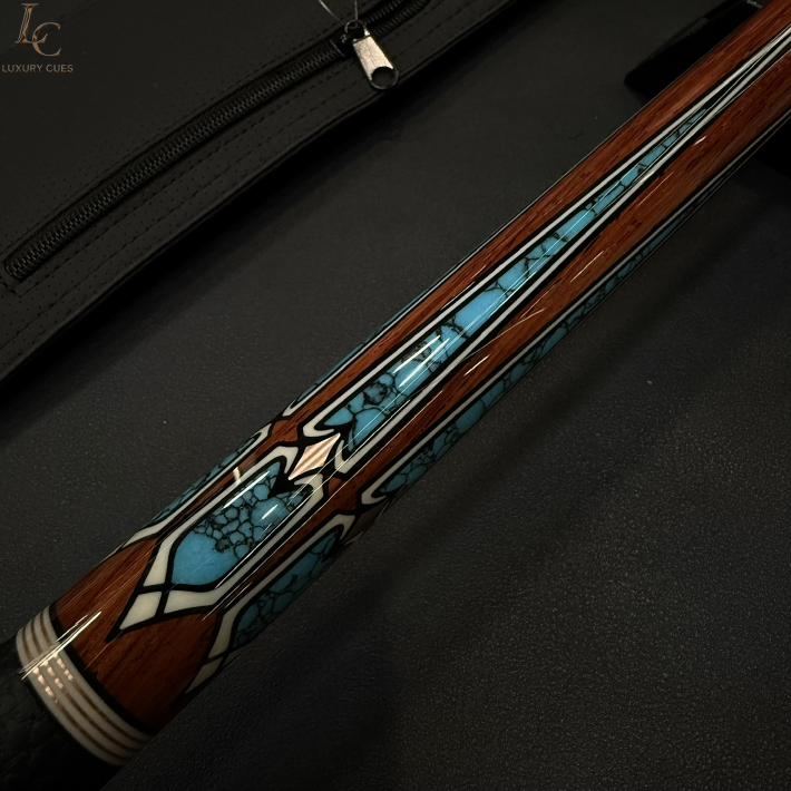Chuôi Predator Throne 3-5 - Lam ngọc với gỗ Cocobolo và Micarta