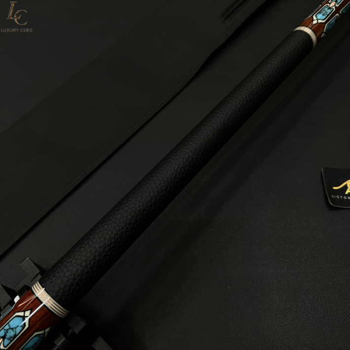 Chuôi Predator Throne 3-5 - Lam ngọc với gỗ Cocobolo và Micarta