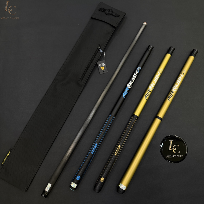 Gậy Nhảy Predator Black Revo Air Rush Đen Nhám Tay Sport