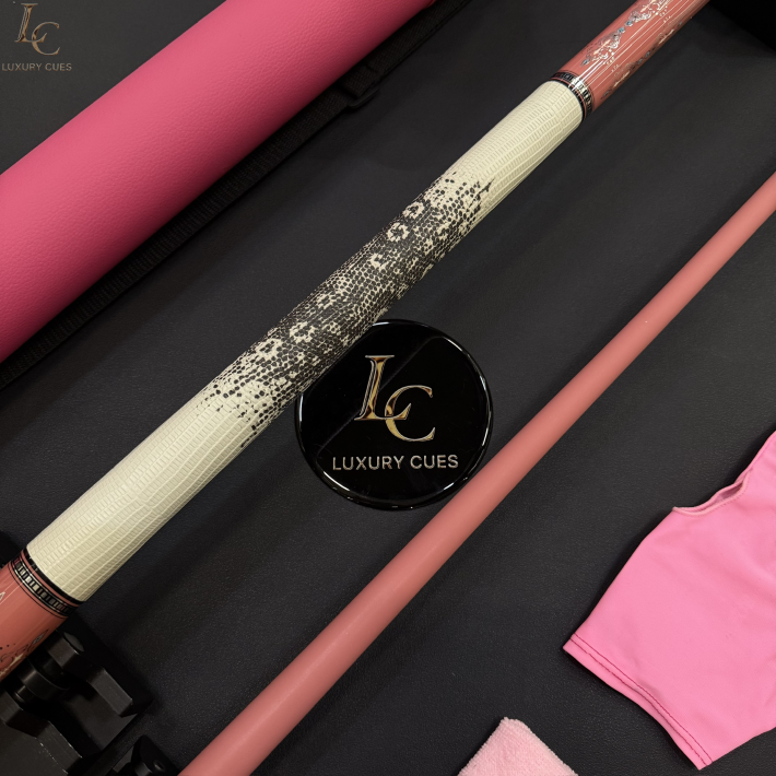 Cuppa Pink B2 Ngọn Carbon Hồng | Cơ Bida Lỗ Chính Hãng