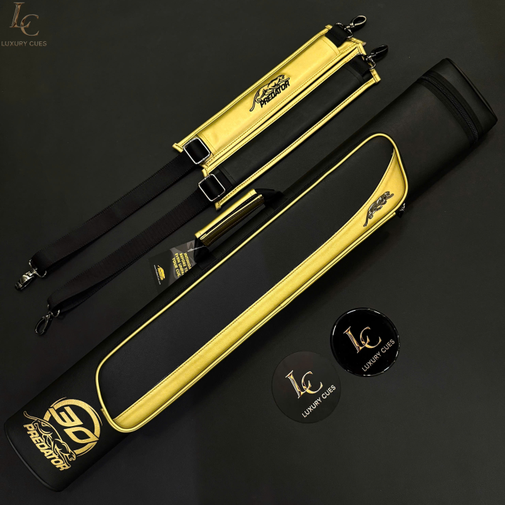 Bao đựng cơ Predator Roadline Đen /Vàng cứng - 2 Chuôi 4 Ngọn phiên bản kỉ niệm