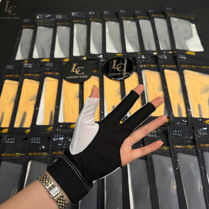 Găng tay bida Predator Second Skin Jasmin Ouschan Signature – Trắng – Tay trái 