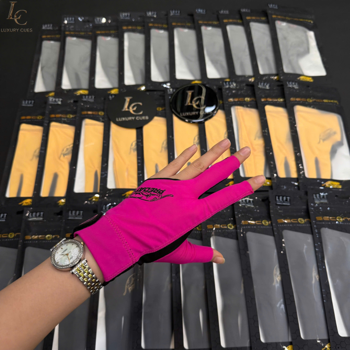 Găng tay bida Predator Second Skin Pink – Tay trái