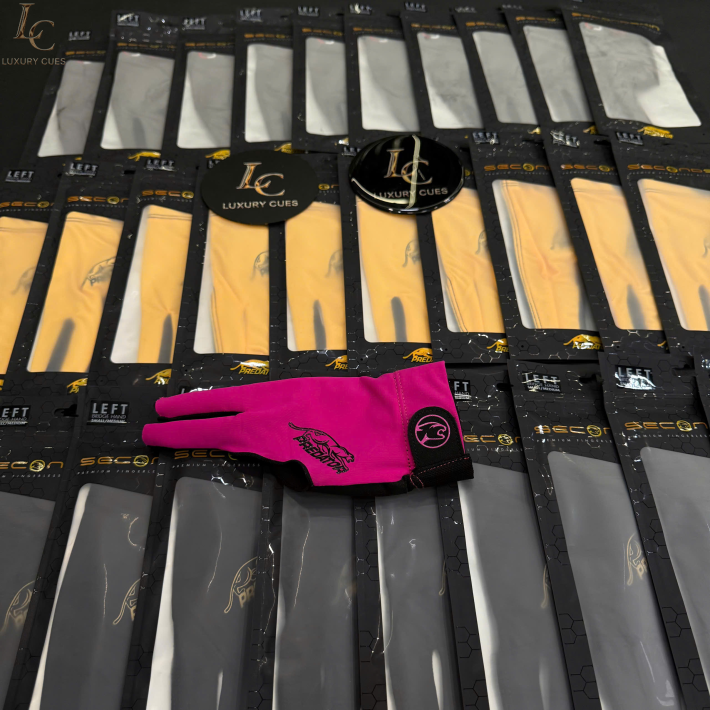 Găng tay bida Predator Second Skin Pink – Tay trái