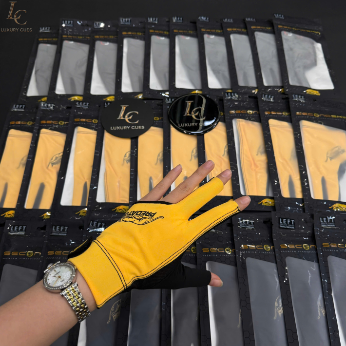 Găng tay bida Predator Second Skin Yellow – Tay trái 