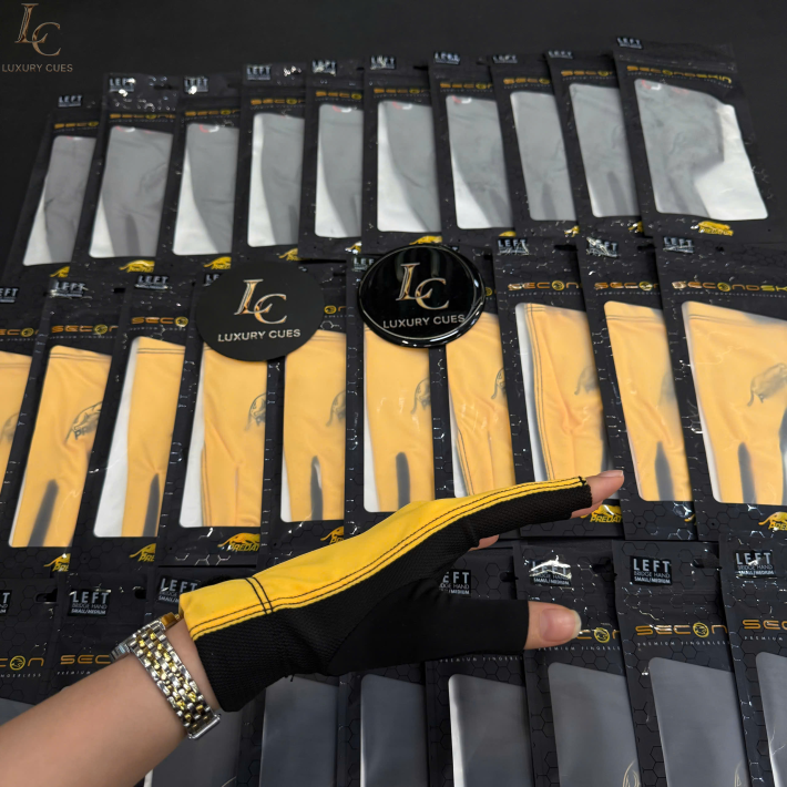 Găng tay bida Predator Second Skin Yellow – Tay trái 