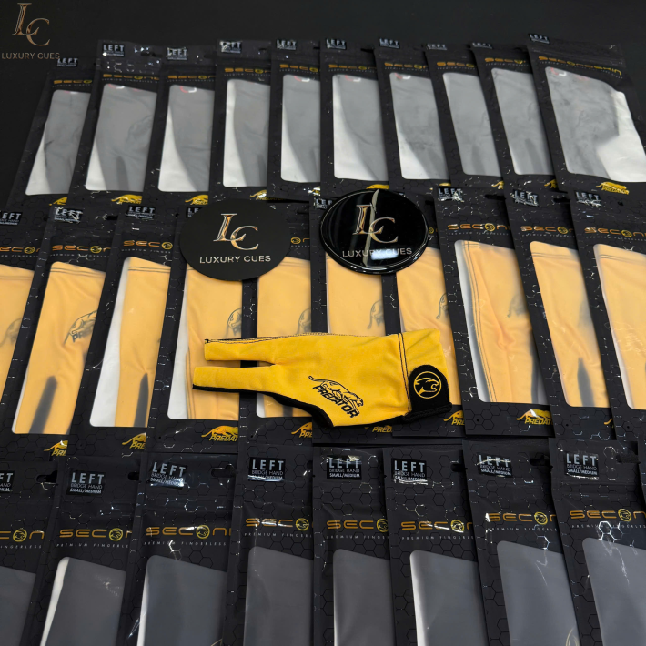 Găng tay bida Predator Second Skin Yellow – Tay trái 