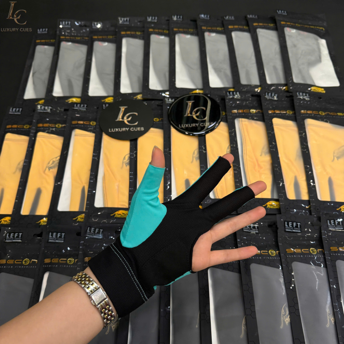 Găng tay bida Predator Albin Ouschan Second Skin – Teal – Tay trái 