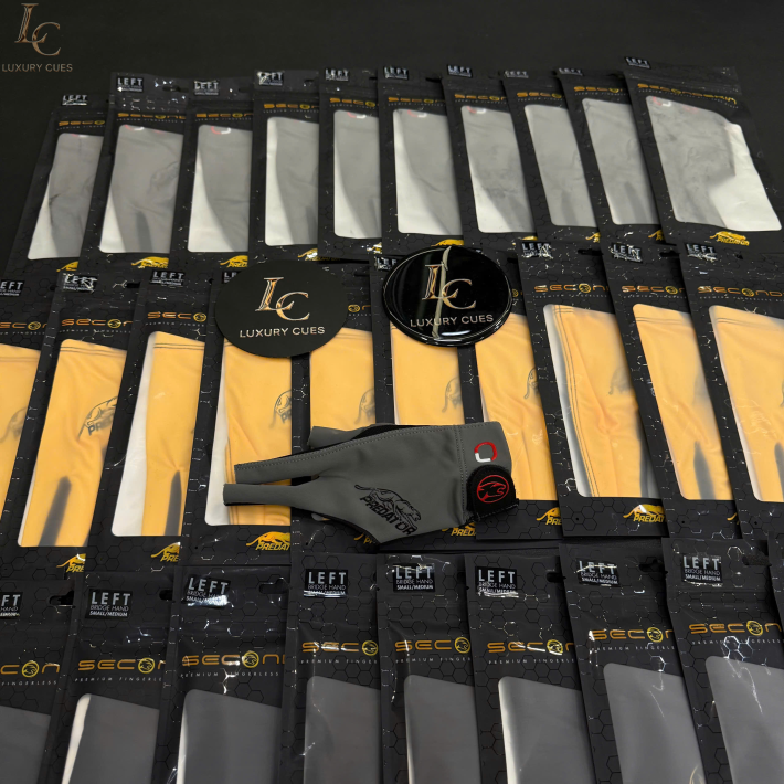 Găng tay bida Predator Second Skin Jasmin Ouschan Signature – Màu xám – Tay trái