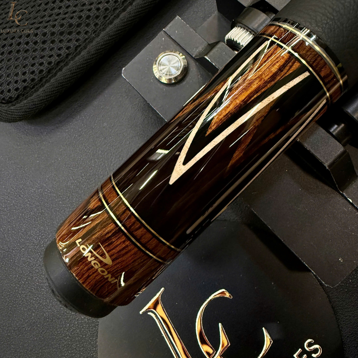 Gậy Bida Lỗ LONGONI FLAMES LEATHER Phiên Bản NIELS FEIJEN