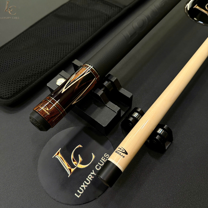 Gậy Bida Lỗ LONGONI FLAMES LEATHER Phiên Bản NIELS FEIJEN