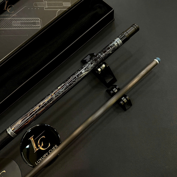 Gậy Bida Lỗ Dragon Luxury Bocote –Ngọn Full Carbon Chính Hãng Cao Cấp