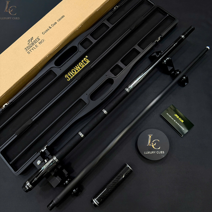 Gậy Bida Lỗ JFLOWERS JF20-26-BF– Ngọn Full Carbon Classic 