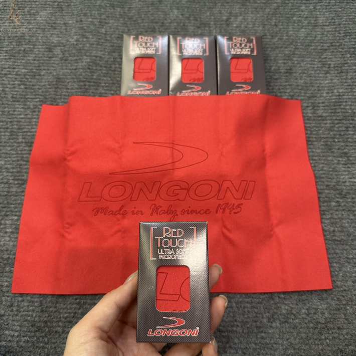 Khăn Lau Cơ Bida Longoni Red Touch 